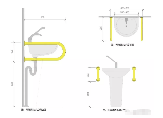 無障礙洗手盆